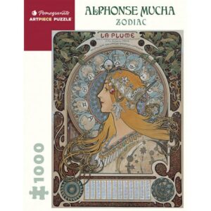 Zodiac – Alphonse Mucha (1000p)