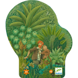 Dans la jungle – Puzzle silhouette