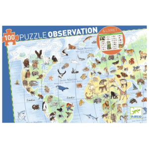 Les animaux du monde – Puzzle Observation (100p)