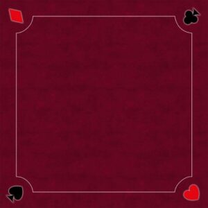 Tapis Multi 60 Coeur de Pique Excellence Bordeaux