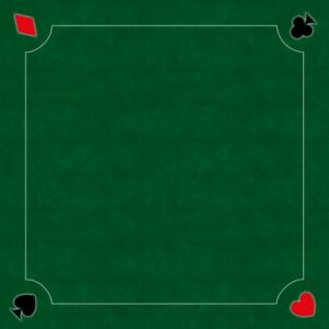 Tapis Multi 60 Jeux Coeur de Pique Excellence Vert