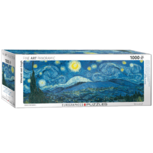 La nuit étoilée (panoramique) – Vincent Van Gogh (100P)