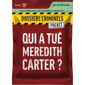 Dossier criminel pocket – Qui a tué Meredith Carter ?