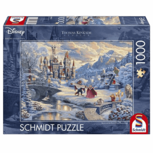 Puzzle Disney – La belle et la bête : enchantement hivernale (1000p)