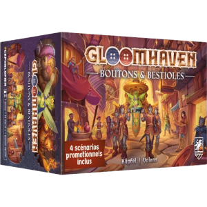 Gloomhaven – Boutons et Bestioles