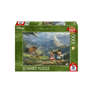 Puzzle Disney – Mickey & Minnie dans les Alpes (1000p)